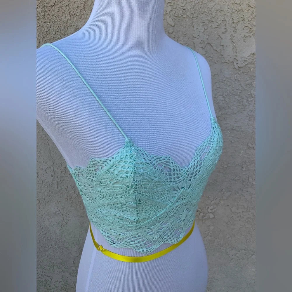 NWT Free People Intimately Free Clear Sky Mariana Bralette